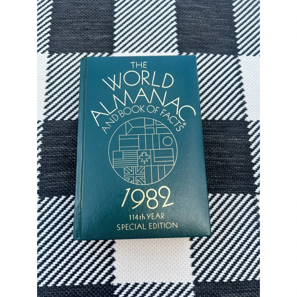 1982 The World Almanac and Book of Facts 114th Year Special Edition Hardcover